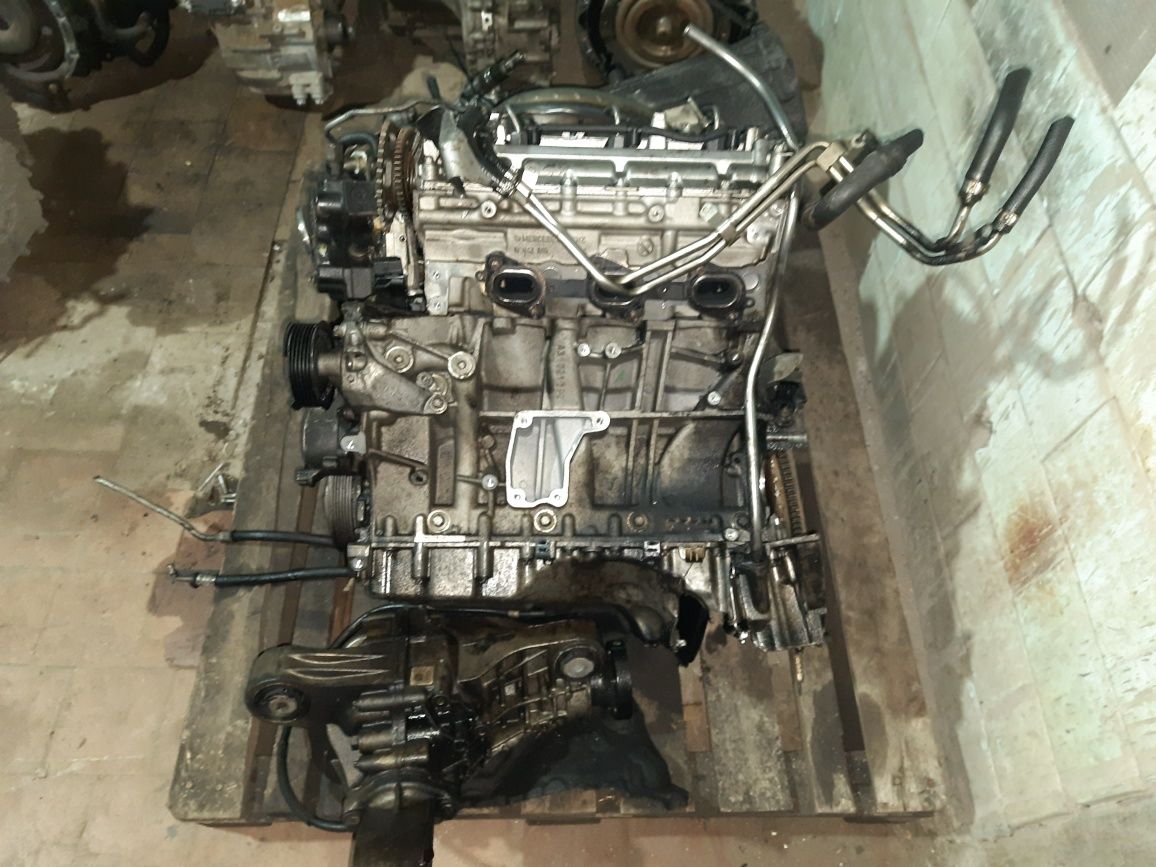 Мотор Mercedes OM642 по запчастям, коробка ML 3.0 CDI