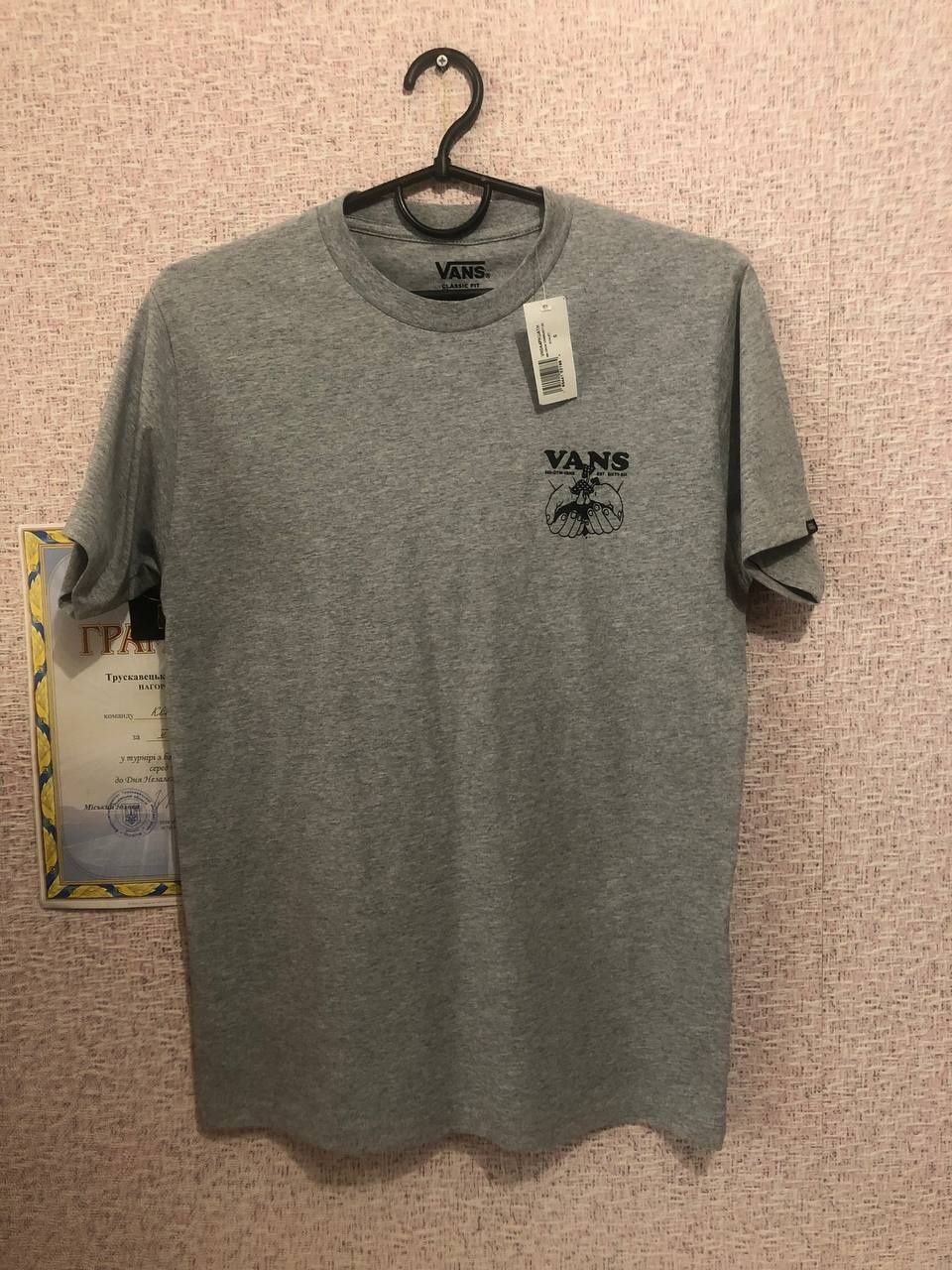 Футболка Vans, Vans back logo tee shirt.