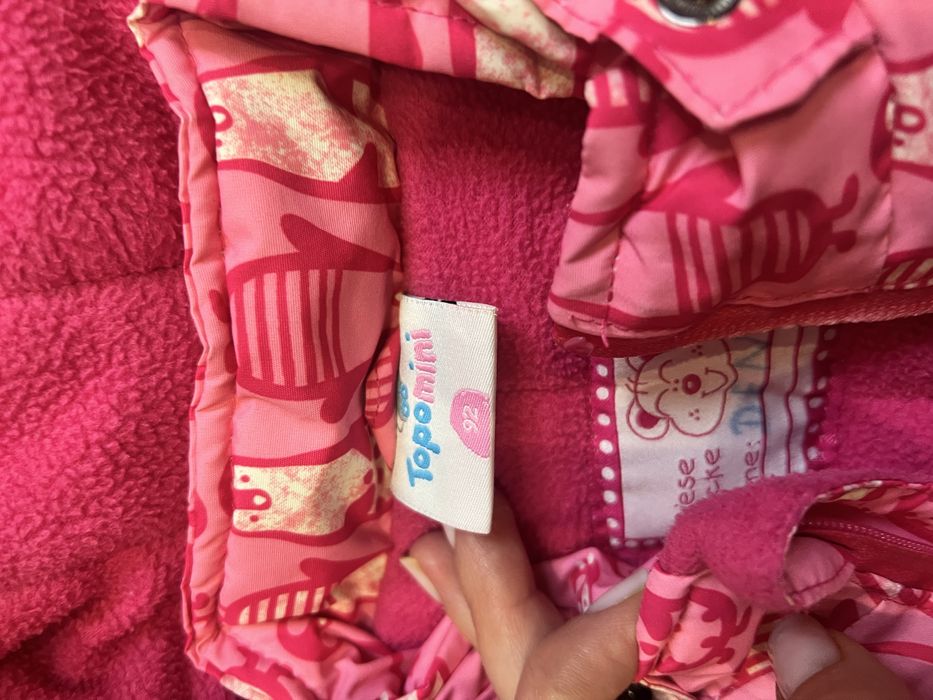 Зимовий термо комбінезон лля дівчинки