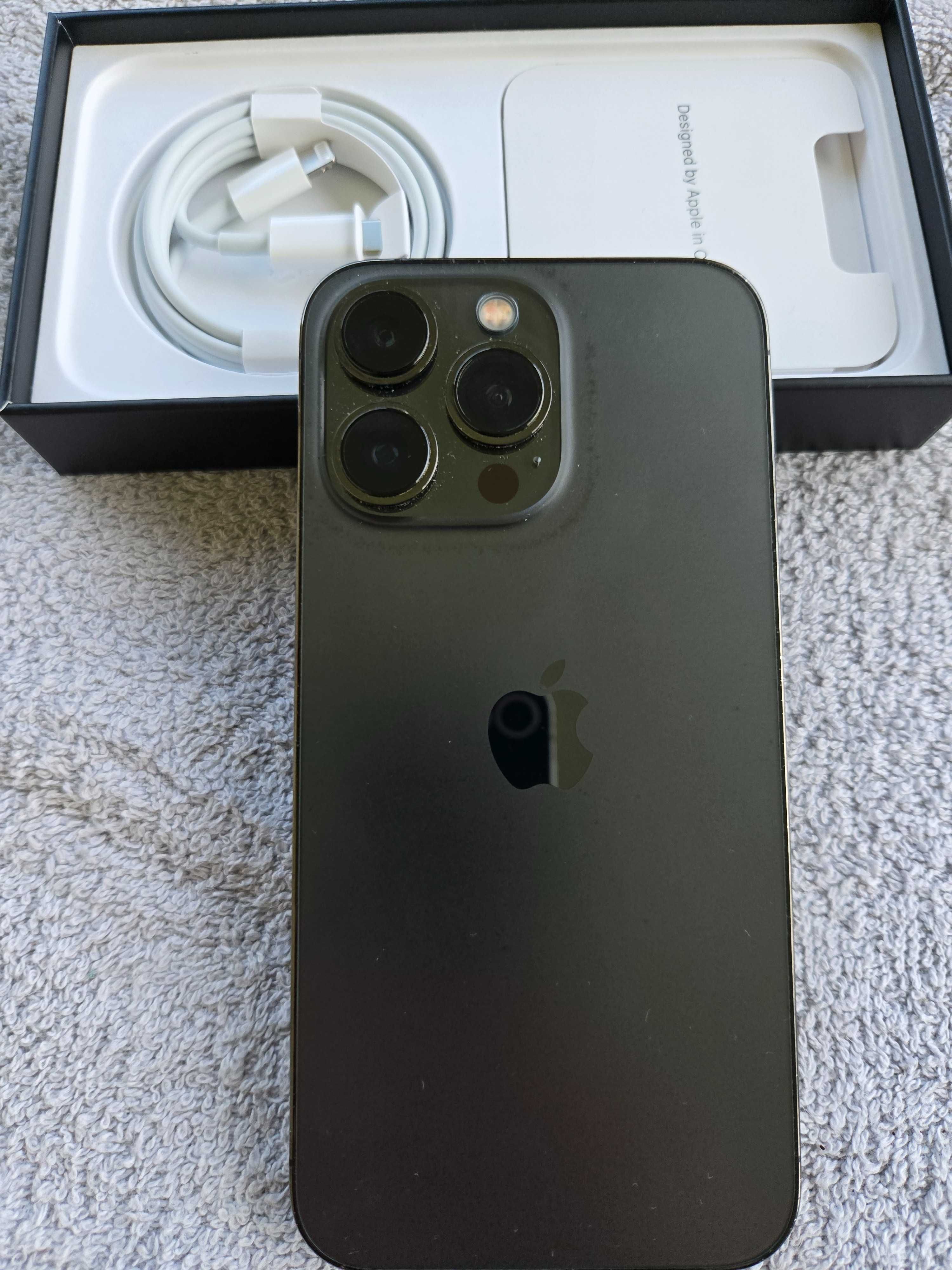 iPhone 13 Pro 128 GB Graphite Cały komplet