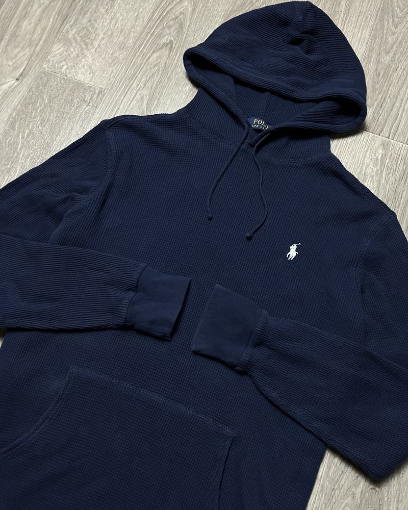 Чоловіче темно-синє худі Polo Ralph Lauren оригінал ральф лаурен кофта