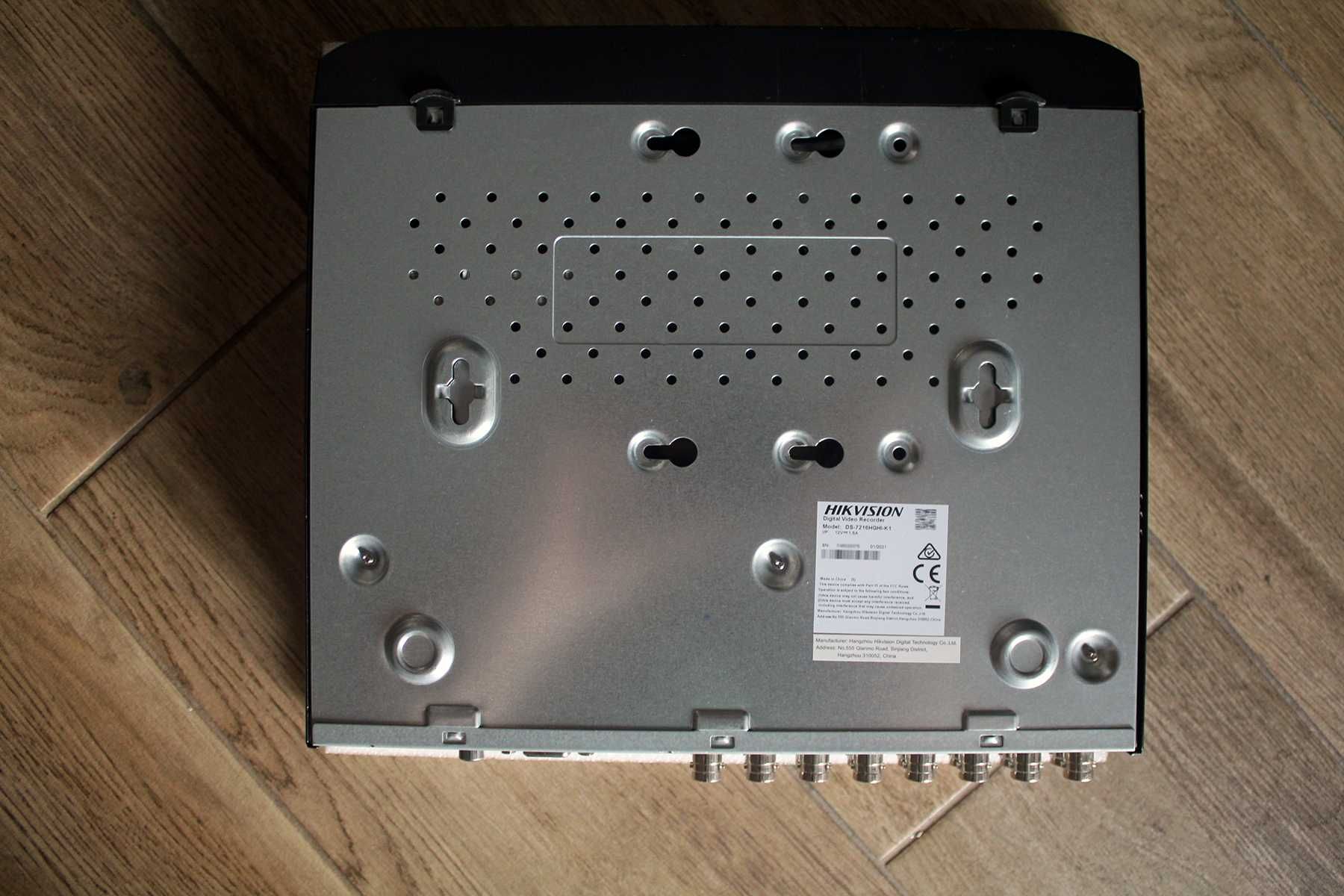 Видеорегистратор Hikvision DS-7216HGHI-K1 16аналог до 1мп + 2ip до 5мп