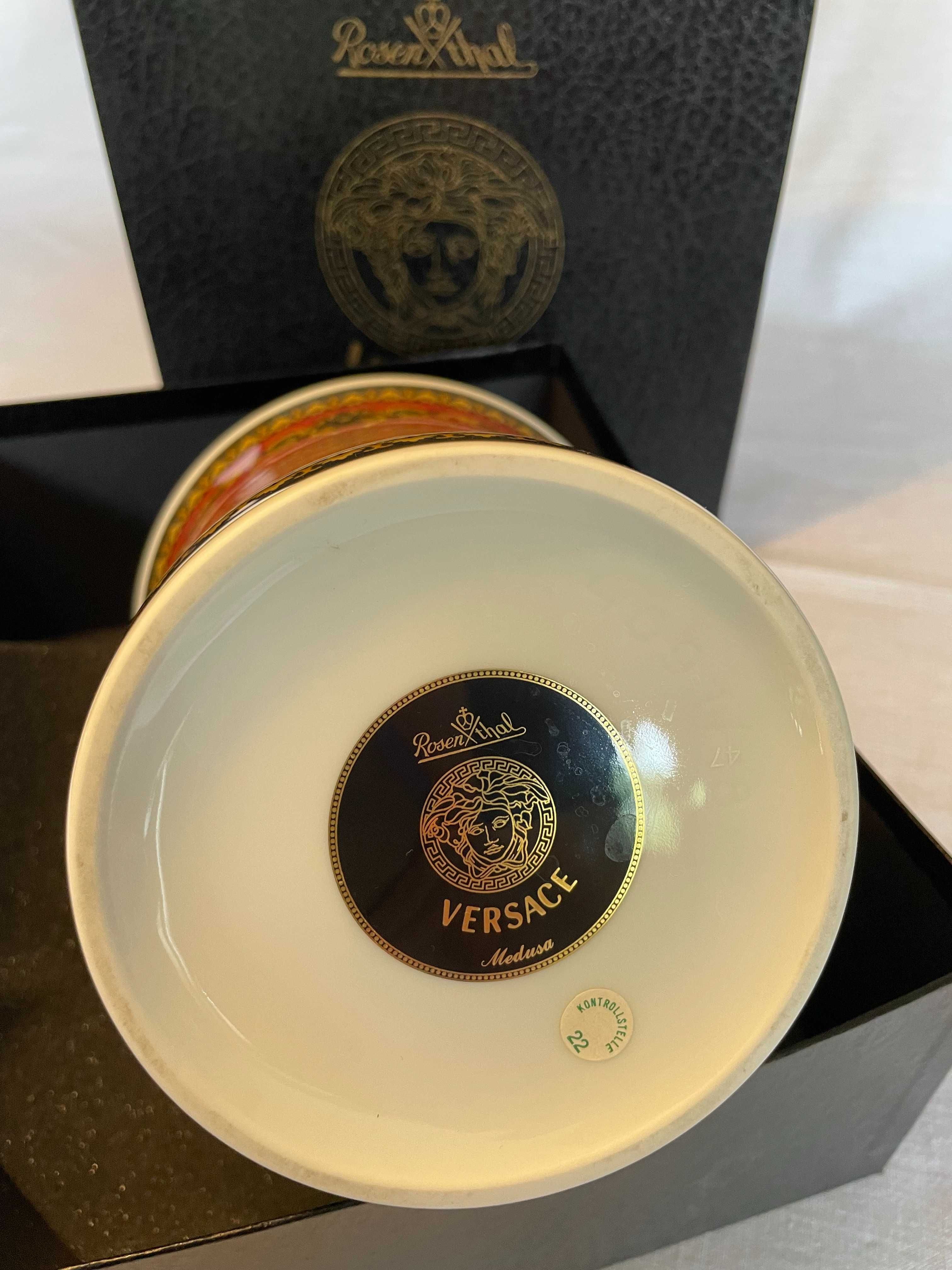 Wazon porcelanowy Medusa Versace Rosenthal