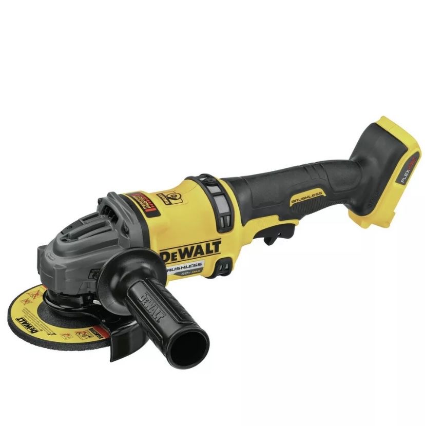 Бесщеточная болгарка 115-150 мм DEWALT DCG418B FLEXVOLT 60V MAX*