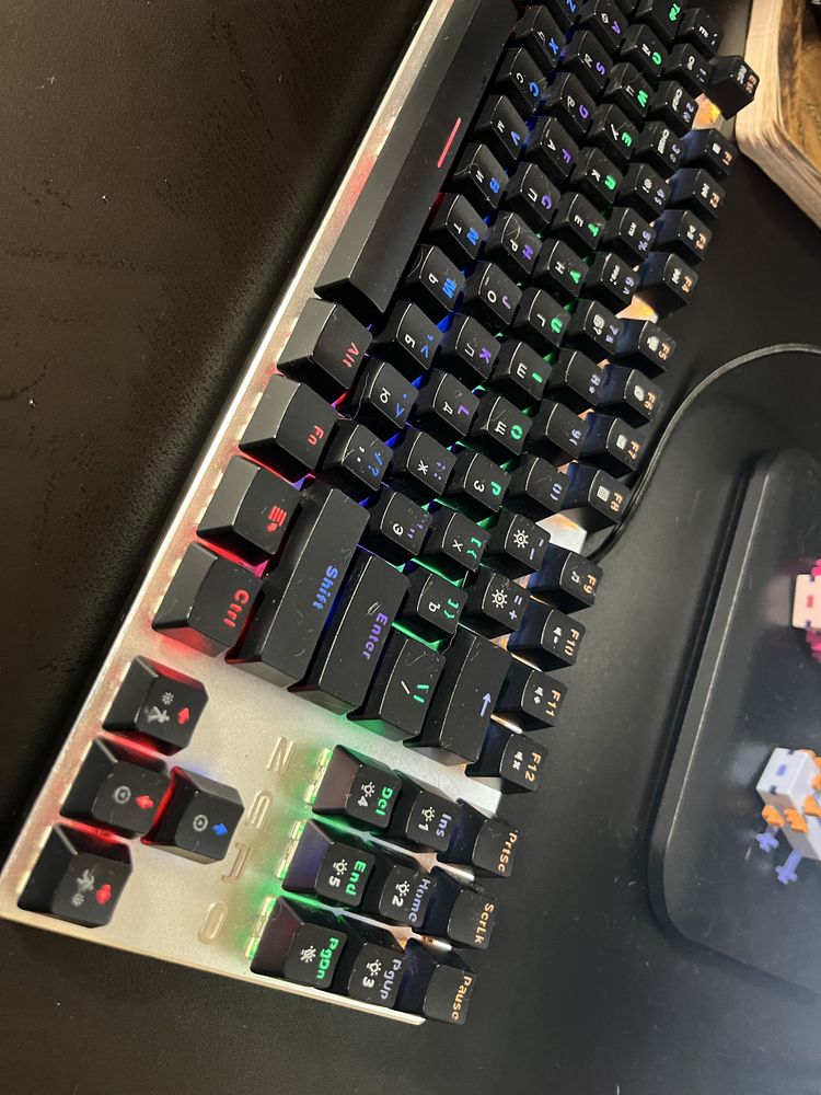 Продам Механическую Клавиатуру METOO ZERO X52 Gaming с подсветкой