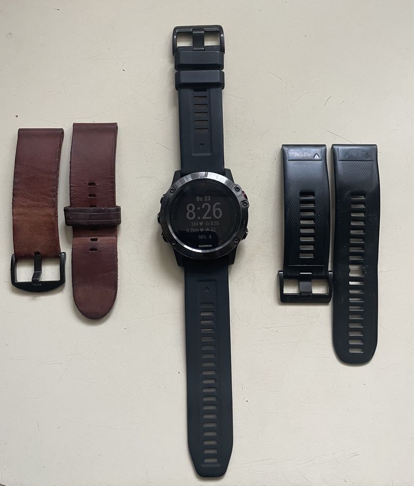 Смарт-часи Garmin Fenix ​​5x Sapphire