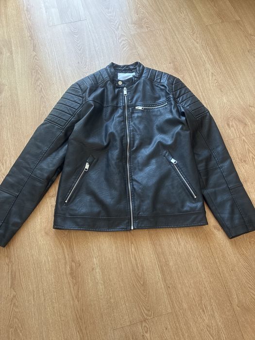 Skórzana kurtka męska HOUSE r. XL jak Nowa