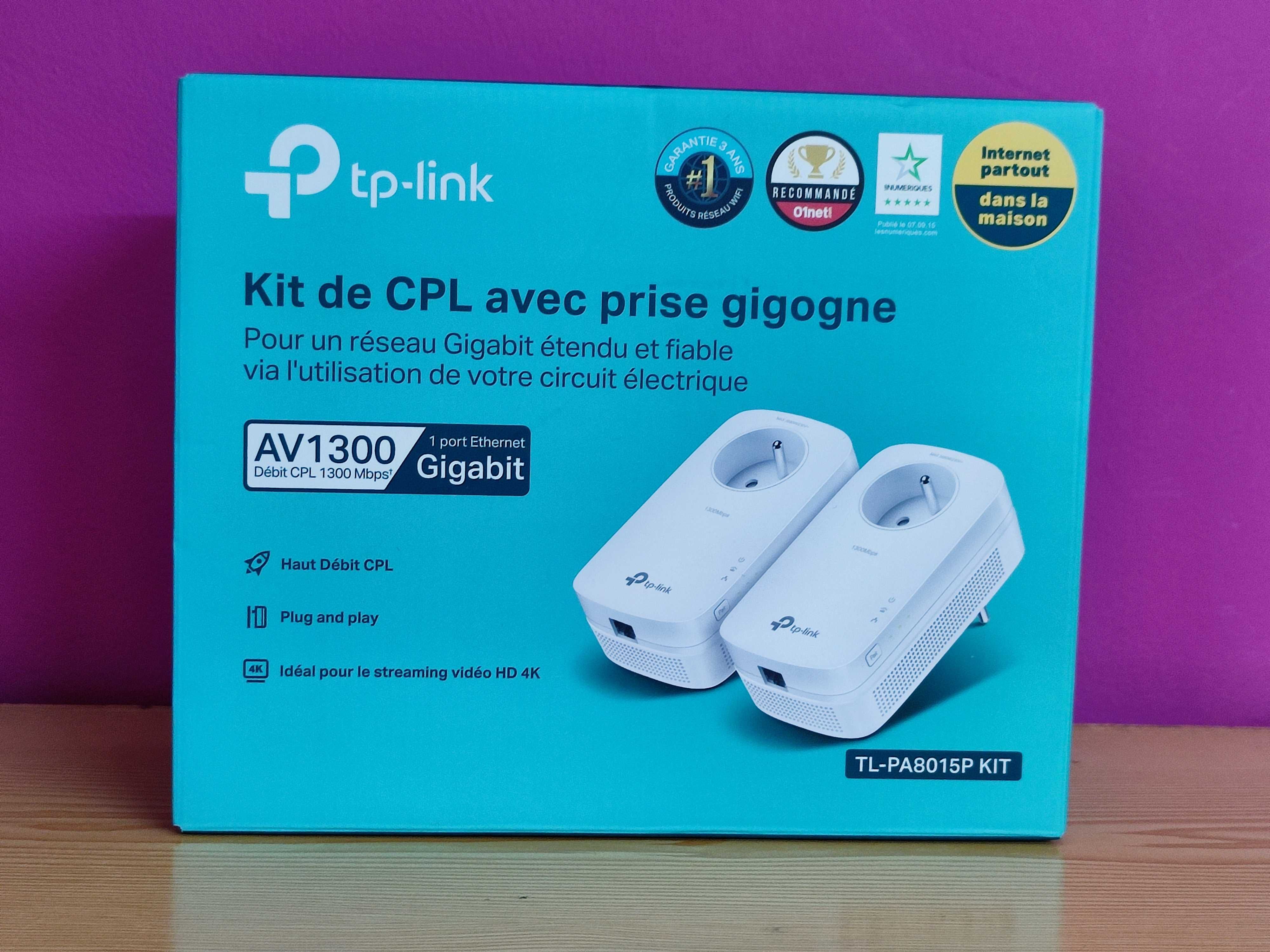 Kit Powerline Gigabit TP-Link AV1300