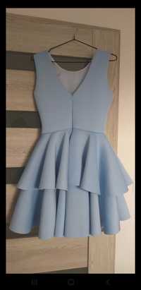 Niebieska Sukienka EMO