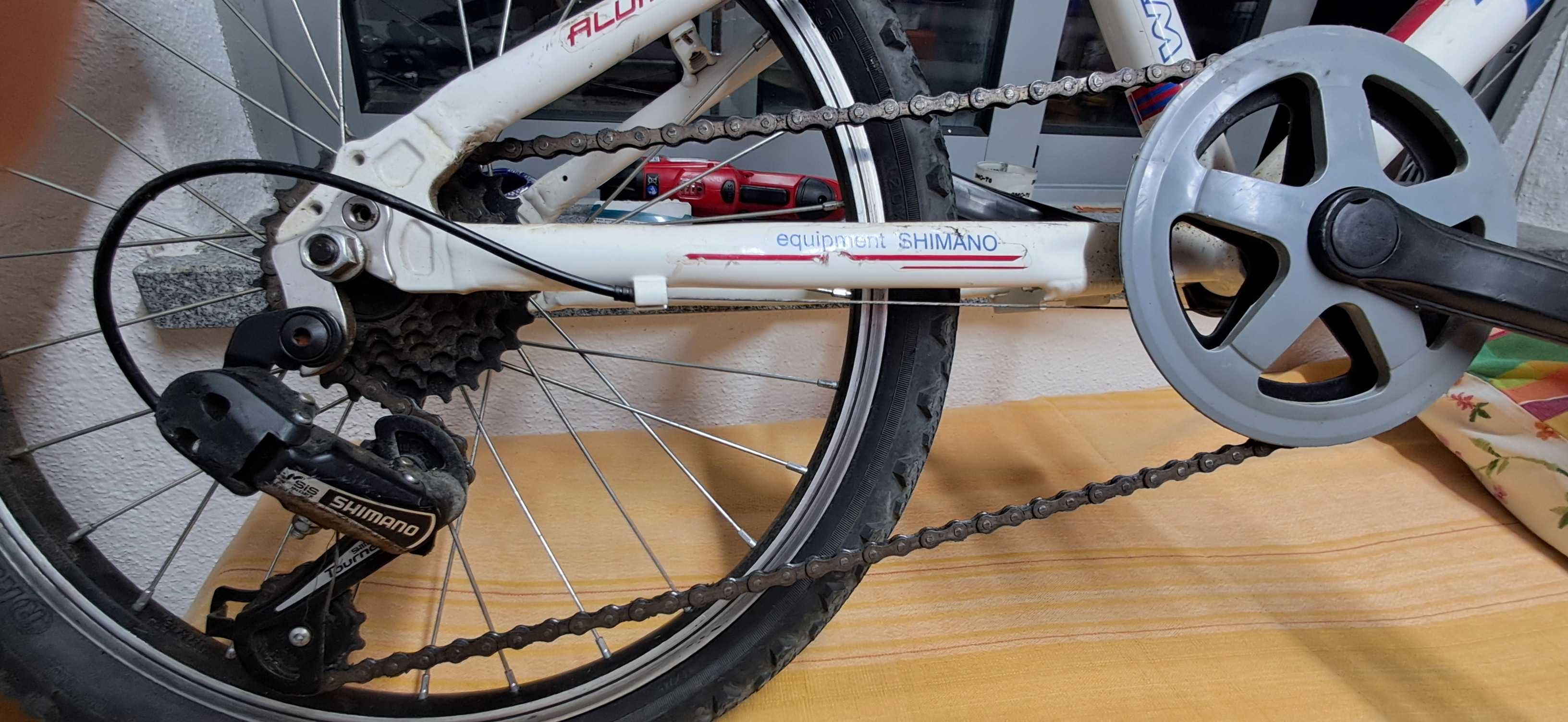 Bicicleta aluminio para criança