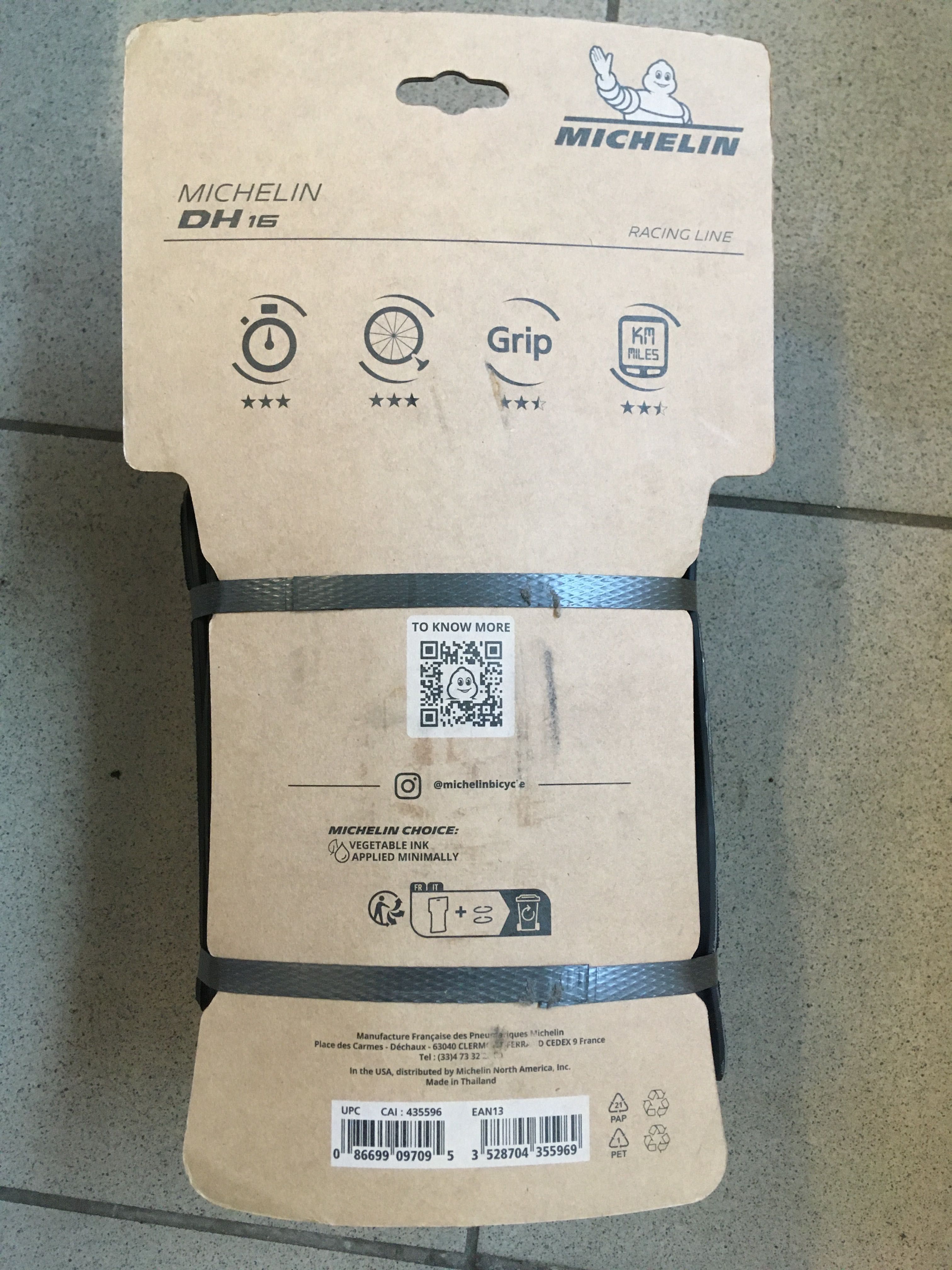 Opona Michelin DH16 29X2.40 RACING LINE Kevlar 2024 nowość!