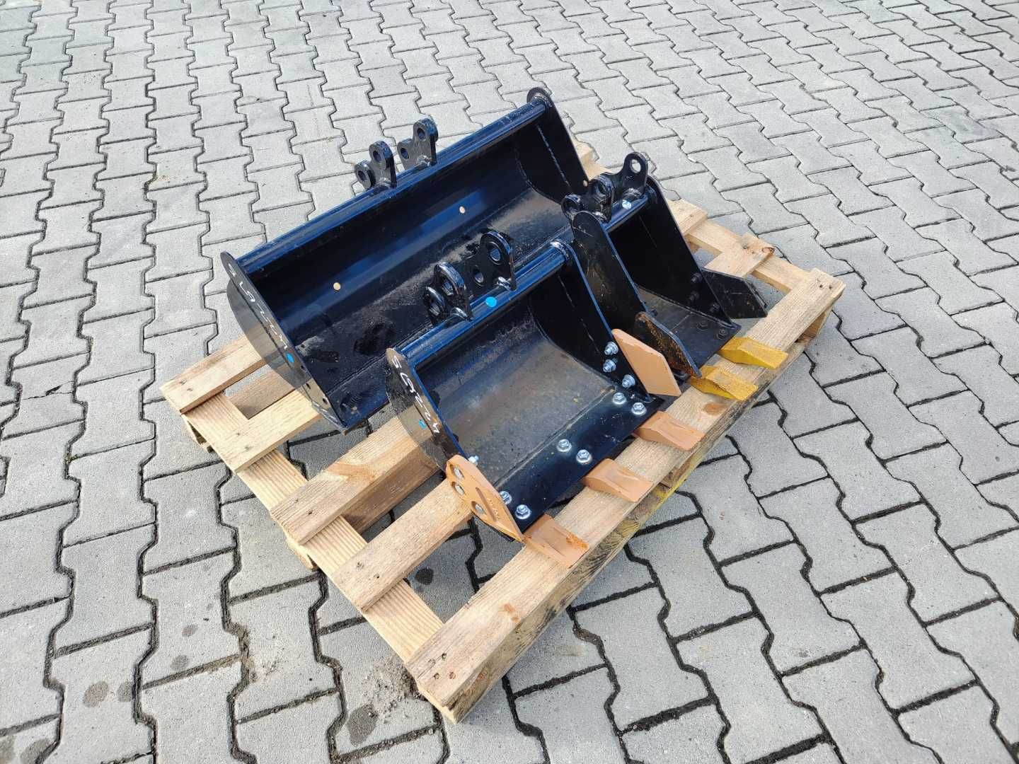 ŁYŻKA ŁYŻKI DO Minikoparki, koparki, zestaw 80 20 40 JCB CAT KUBOTA