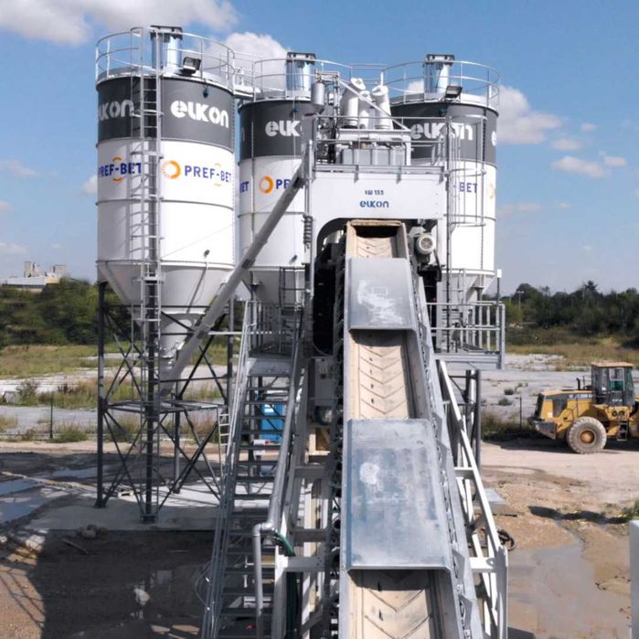 Szybko-przestawna betoniarnia ELKON Quick Master 135 (3 m³)