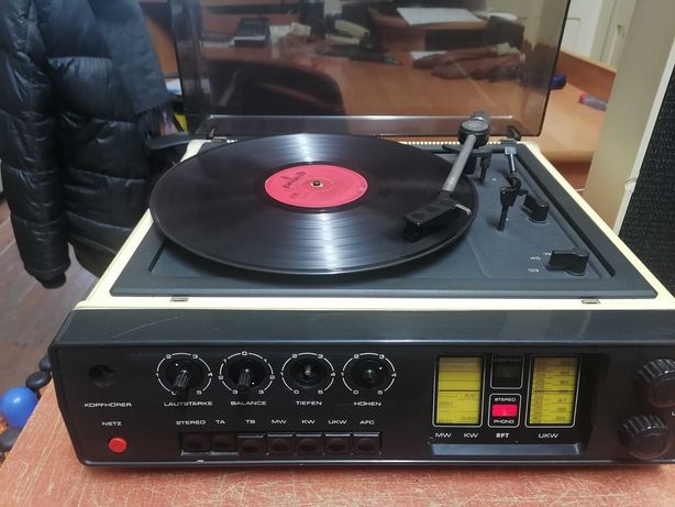 Gramofon Amplituner RFT Robotron Stereo-set 4000
