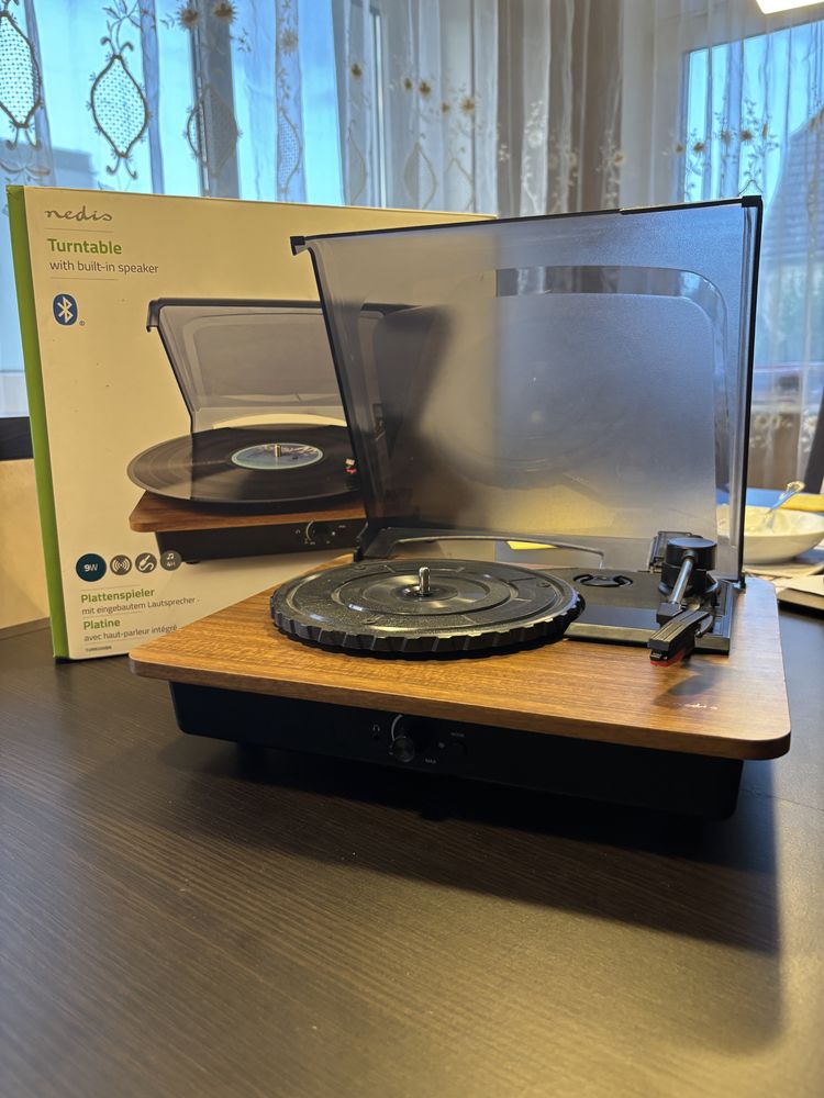Gramofon nedis turn 200BN brazowy