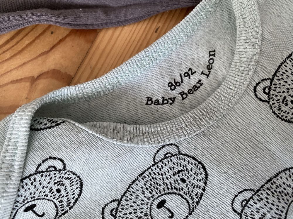 Body 2-pak r. 80 Baby Bear Leon