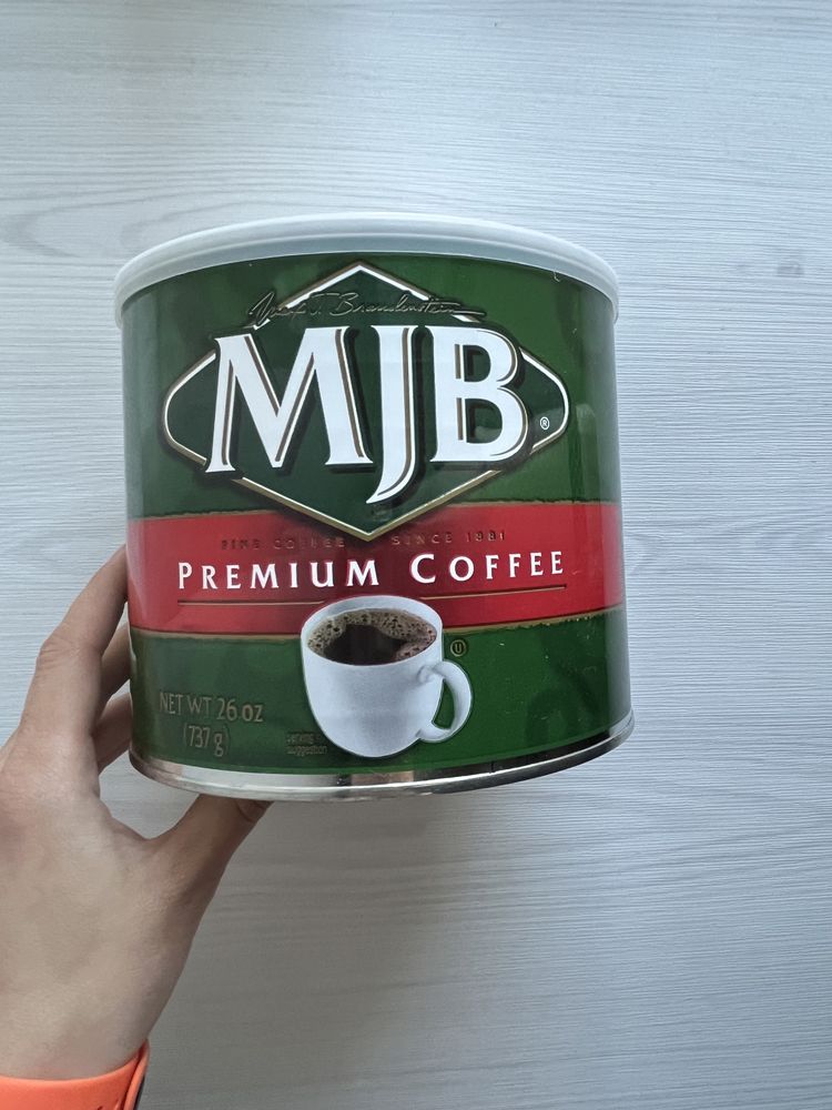 Натуральна преміальна мелена кава MJB, США 737 г