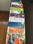 Conjunto livros de actividades 9 ano
