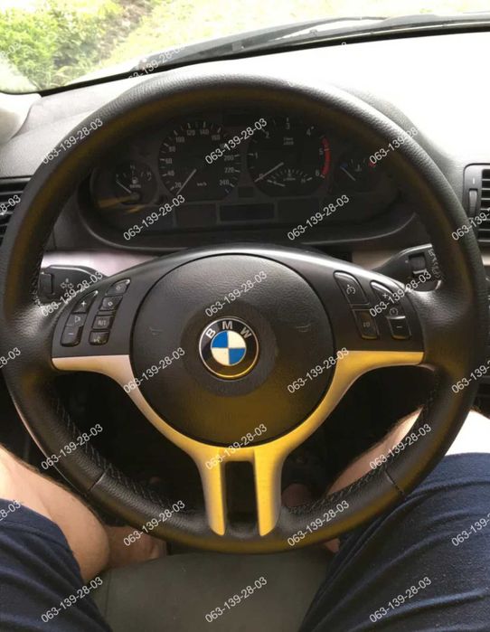 BMW E46 318i 325i E39 E53 E38 X5 Оплетка чехол на руль БМВ