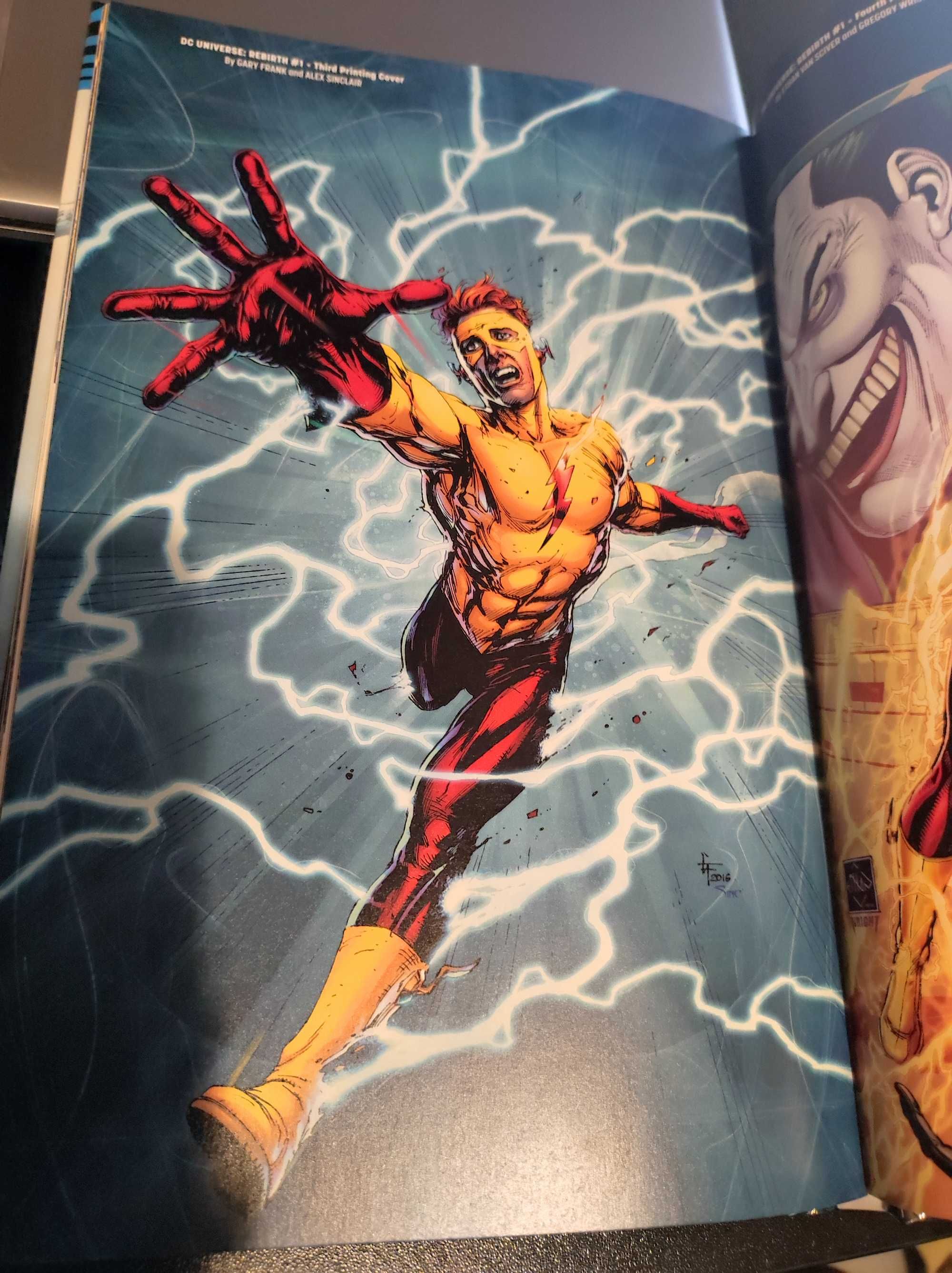 DC Universe Rebirth deluxe edition autografada