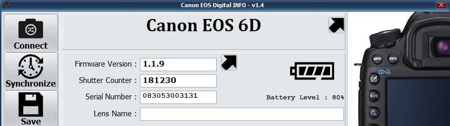 Canon EOS 6D Body