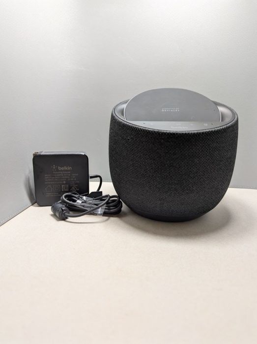Belkin SoundForm Elite Hi-Fi Smart Speaker + Wireless Charger зарядка