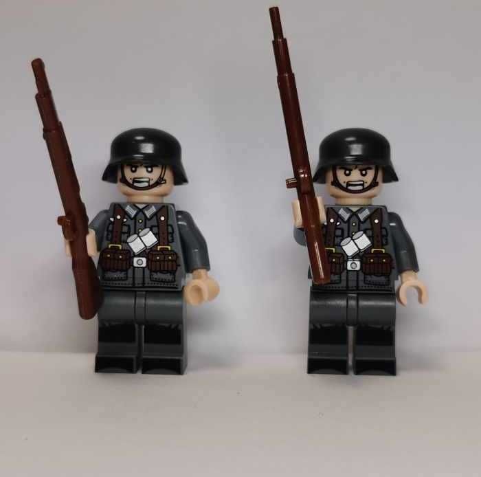 Minifigurki Klocki WW2 Army Wehrmacht Niemcy Żołnierzyki II WŚ Wojna