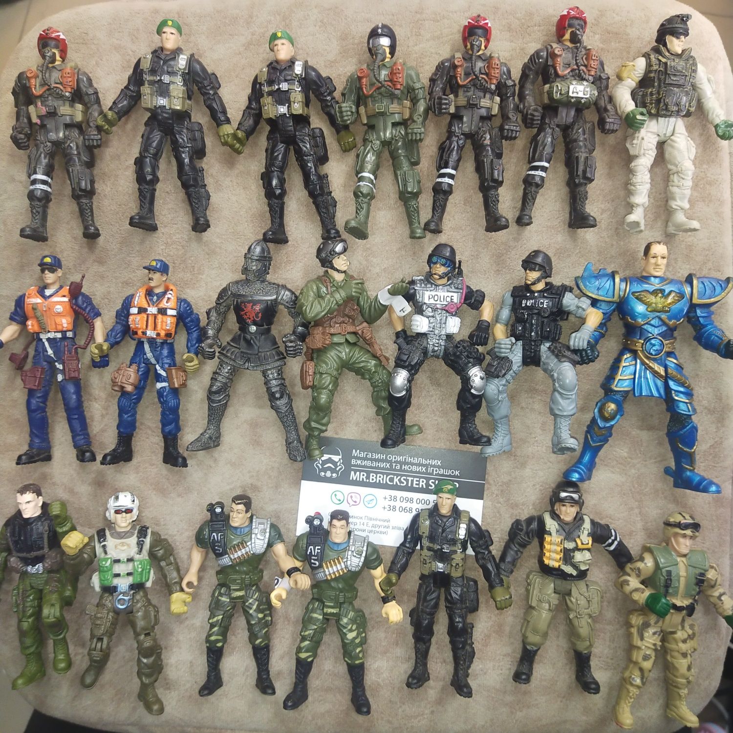 Фигурки солдаты военные чап мей chap mei человечки lanard Hasbro