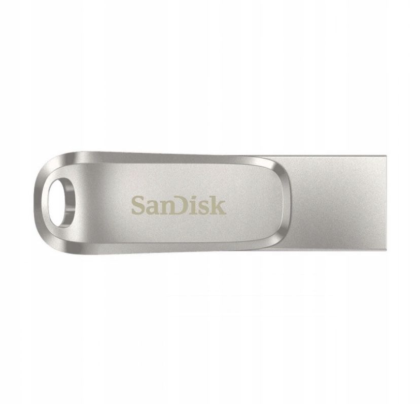 Nowy Pendrive SanDisk ULTRA DUAL DRIVE LUXE USB Typ C 128GB 400MB/s