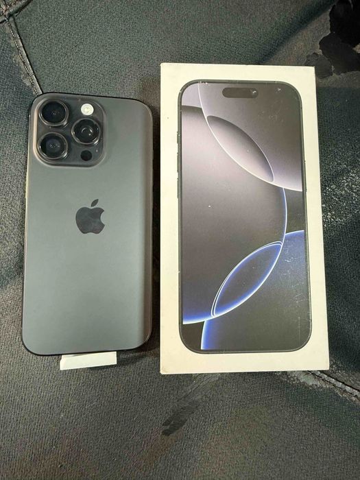 Apple iphone 16 Pro 256Gb New Black Titanium Фізична сім