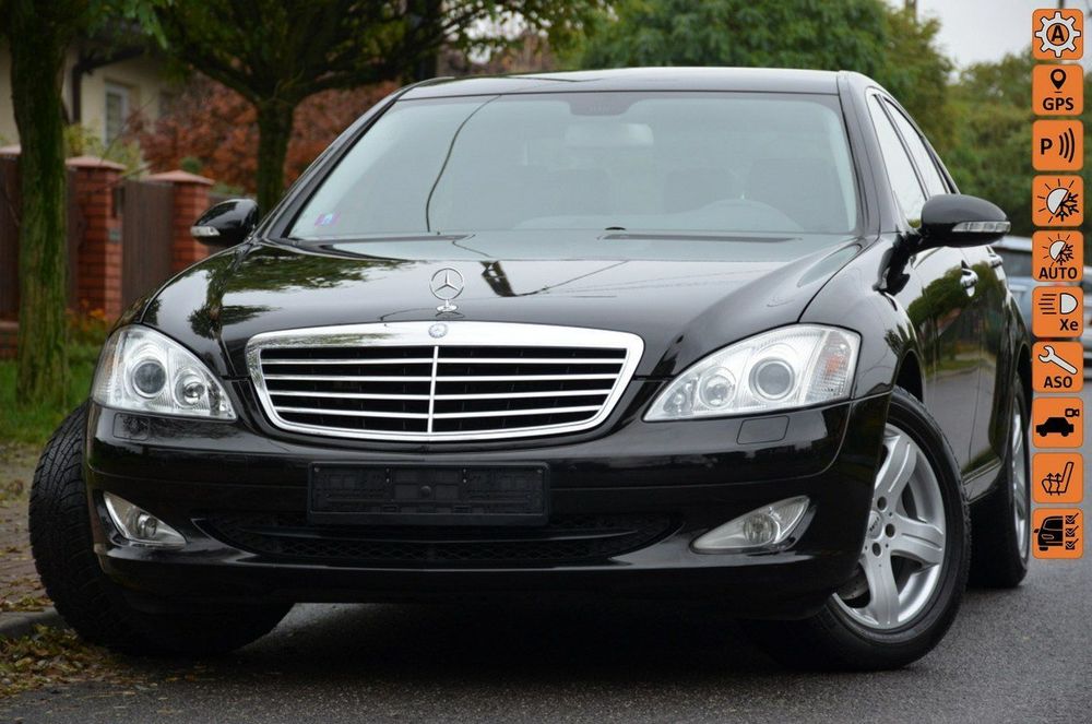 Mercedes-Benz Klasa S Opłacona 320CDI 235KM Serwis Kamera Navi Skóra Xenon