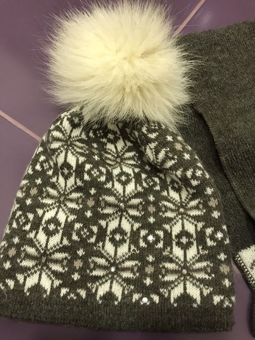 Набор шапка + шарф