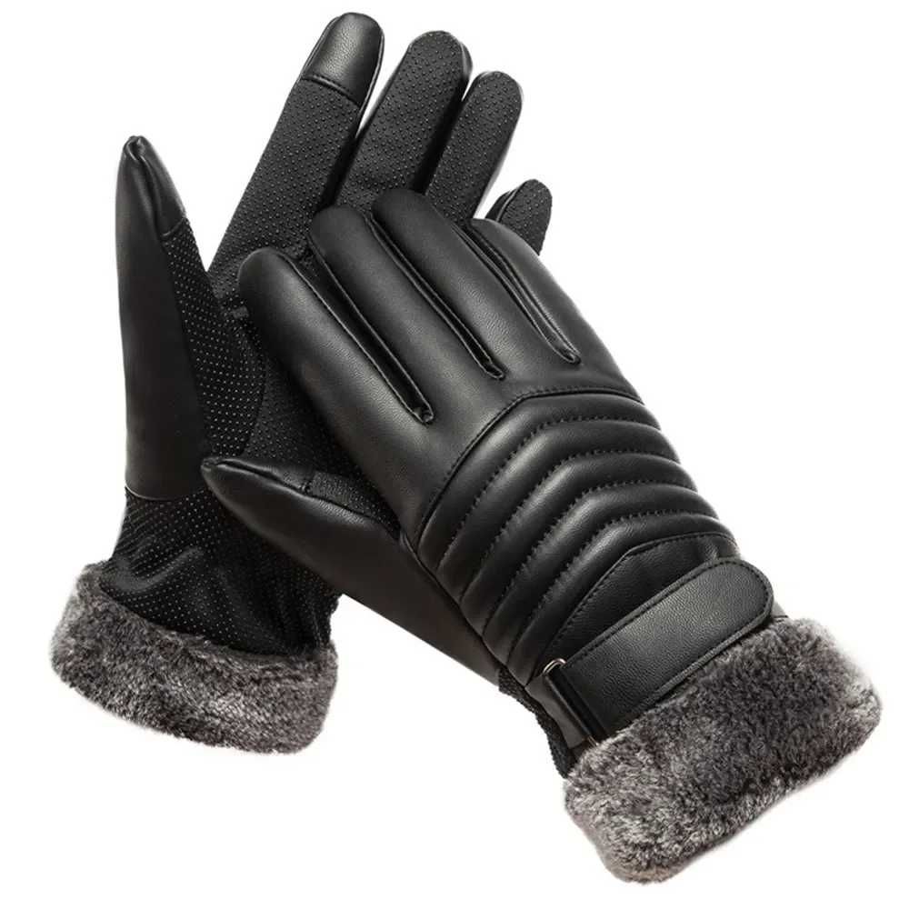 Luvas de isolamento para homens, tela sensível ao toque