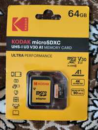 Карта пам'яті MicroSD Kodac 64 GB