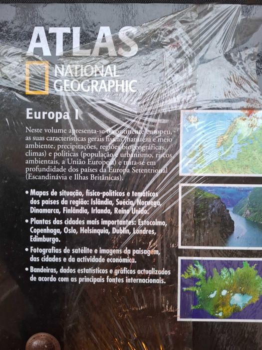 Livro ATLAS National Geographic – Europa I