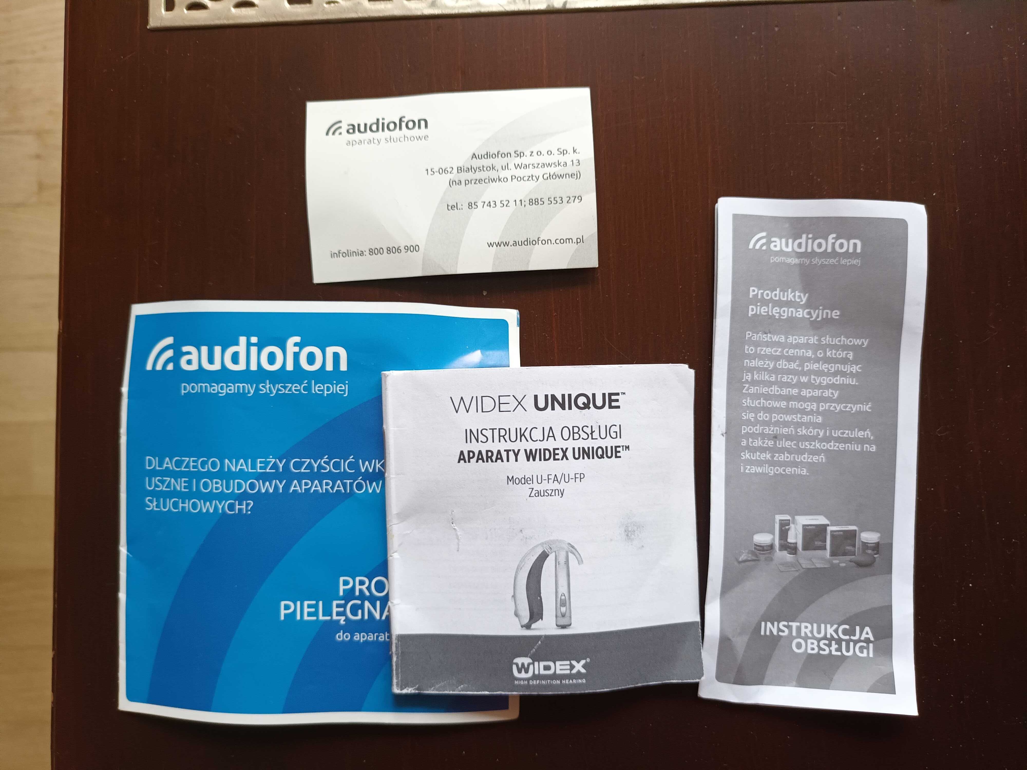 Aparat słuchowy Widex Unique