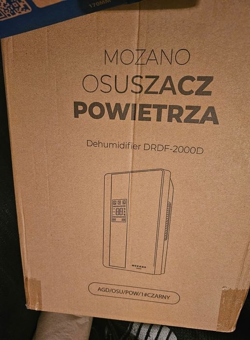 Osuszacz powietrza MOZANO DRDF-2000D – czarny