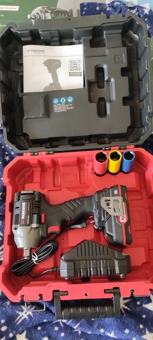 Акумуляторний гайковерт Parkside