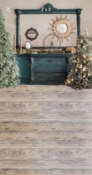 Świąteczne tło fotograficzne winylowe