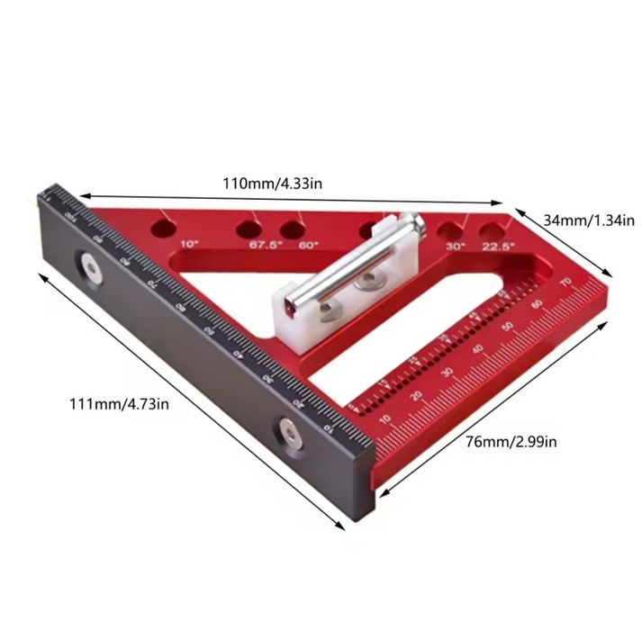 Кутник 3D / багатофункціональний косинець