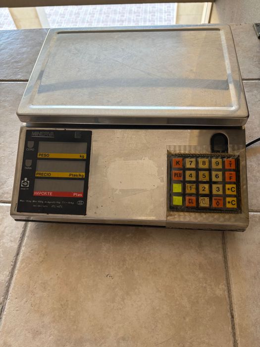 Balança comercial para supermercado ou mercearia