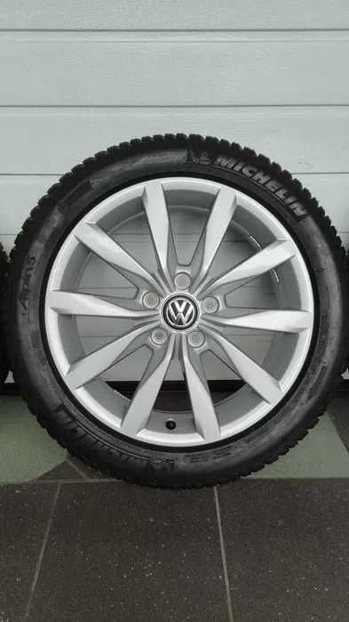 Koła Vw Golf 7 17'' 5x112 opony zimowe 205/50/17 Seat Skoda B417