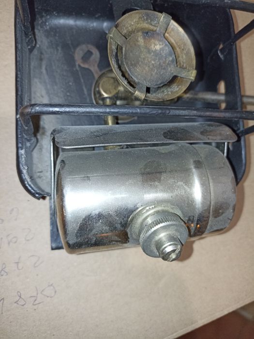 Stara vintage Prl Zsrr Kuchenka turystyczna prymus zwana też kostką