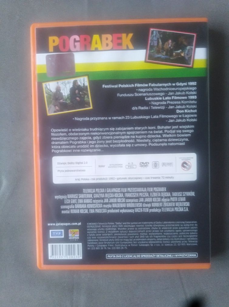 Pograbek Grażyna Błęcka-Kolska Franciszek Pieczka DVD