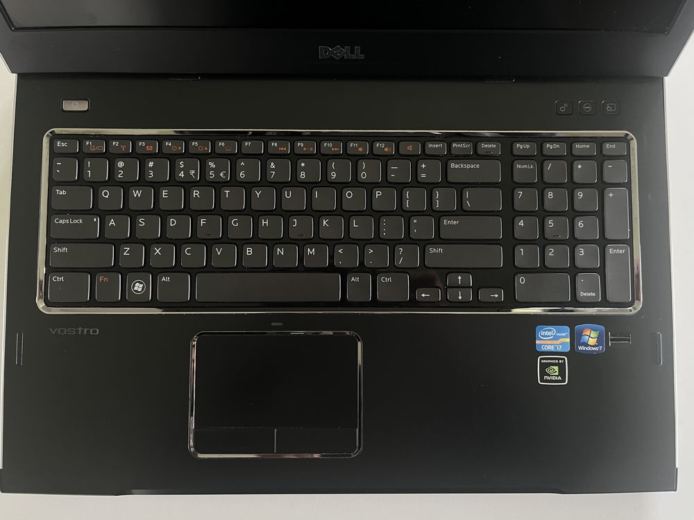 Laptop Dell Vostro 3750, Ekran 17 cali, Core i7, 16gb ram, 512 GB SSD