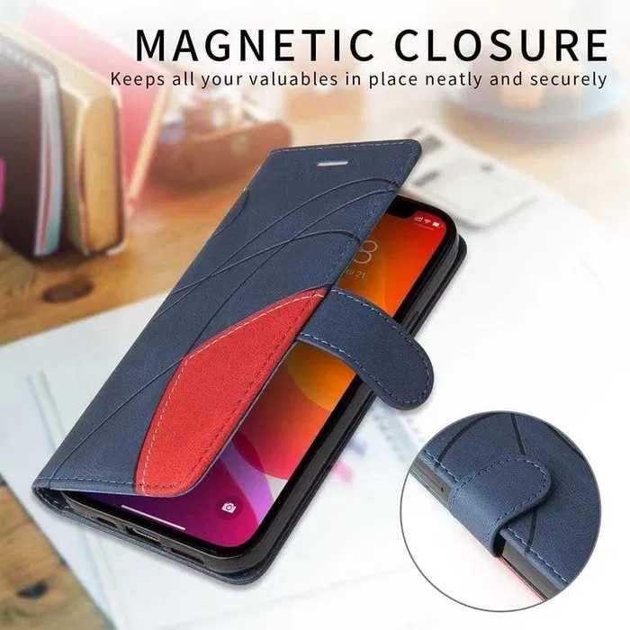 ETUI do Huawei P10 Lite eko skóra z klapką portfel NOWE w474