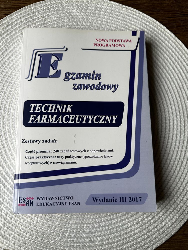 Egzamin technik farmaceutyczny