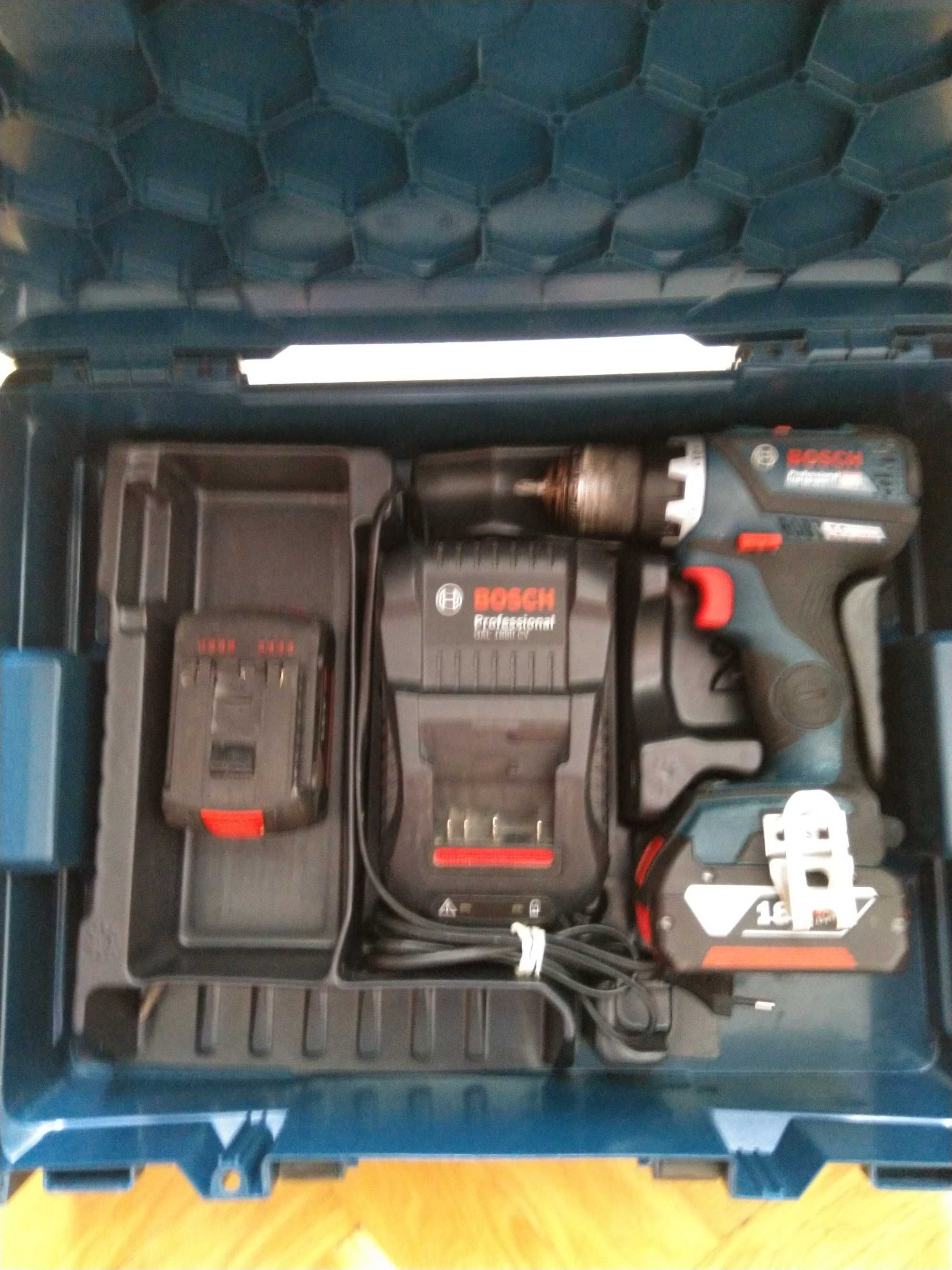 Wiertarka-Wkrętarka Bosch Professional GSR 18V-60C aku 5ah+4ah