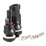 Złączka MC4 do rozdzielni 1000V DC IP67 4mm2 para fotowoltaika para