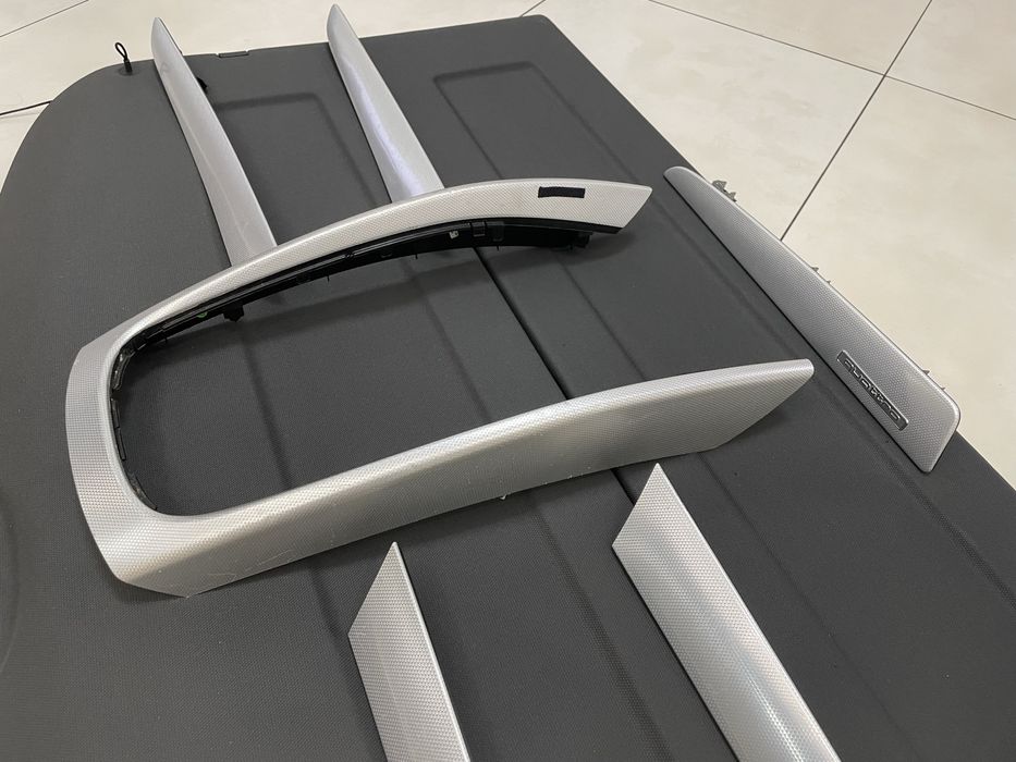 Audi Q5 8R Декор Салону quattro Алюміній Ауді Ку5 8Р Накладки Карт